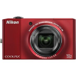 Nikon Coolpix S8000 14.2MP Digital Camera with 10x Optical Vibration Reduction (VR) Zoom and 3.0-Inch LCD (Black)