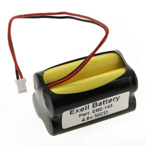 Exell Battery Baby Monitor Battery Fits and Replaces Hong Kong Batteries HK1100AAE4BMJS, Lenmar GP300SU, Summer Infant 2090, Summer Infant 0209A, Summer Infant 02100A-10, Summer Infant 0210A