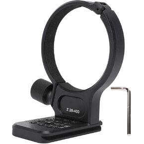 Lens Collar Tripod Mount Ring for Z 28 to 400mm F/4-8 VR Lens Tripod Mount Ring Base Stand with 70mm Quick Release Plate for Arca