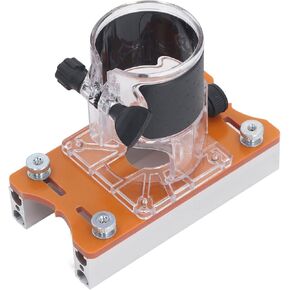 Aluminum Alloy Trimming Machine Trimming Machine Base, Trimming Machine Bracket Protective Multifunctional Router Base Cover for Woodworking Tasks with Good Compatibility