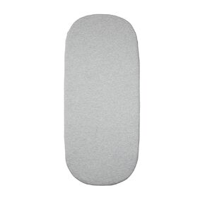Joolz Essentials Fitted Sheet – Compatible with Joolz AER+, Day Series (Day+, Day, Day2, Day3, Day5), Geo Series (Geo, Geo2, Geo3), and Hub/Hub+ Stroller & Cot – Grey Melange.