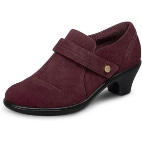 Orthofeet Women's Orthopedic Leather Eva Wedge Shoe for Foot Pain Relief