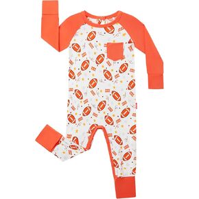 Baby Boy Romper Bamboo-derived Viscose Long Sleeve One-piece Baby Jumpsuit