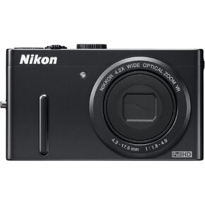 Nikon COOLPIX P300 12.2 CMOS Digital Camera with 4.2x f/1.8 NIKKOR Wide-Angle Optical Zoom Lens and Full HD 1080p Video (Black)