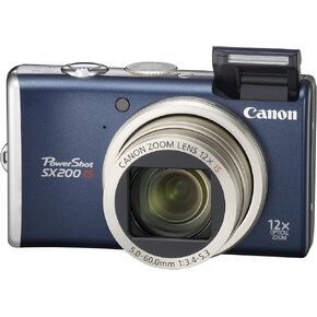 Canon PowerShot SX200IS 12 MP Digital Camera with 12x Wide Angle Optical Image Stabilized Zoom and 3.0-inch LCD (Black)