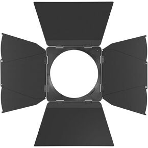 Godox LB-01 Barndoor for FLS8 8-Inch Fresnel Lens with Precise Light Shaping, Foldable Design, and Compact Size (Black)