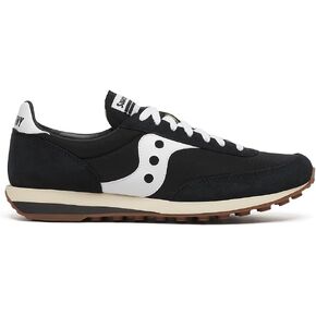 Saucony Unisex Trainer 80 Sneaker, Black/White, 8 US Women