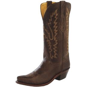 Old West Women's Distressed Leather Western Boot Snip Toe - Lf1534
