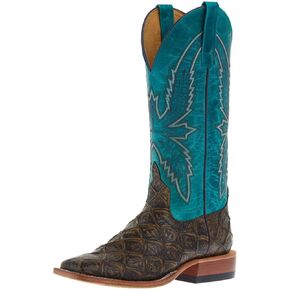 Macie Bean Ladies Coco File Fofish Turquoise Sensation Top Boots