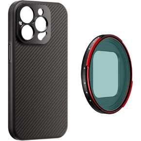 Case Freewell Pro Movie Case و VND/CPL 3-7 Stops Filter Kit متوافقة مع iPhone 15 Pro