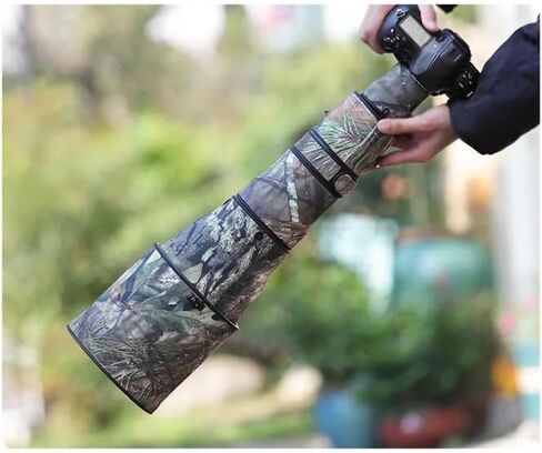CHASING BIRDS Camouflage Waterproof Lens Coat for Nikon AF-S 800mm F5.6 E FL ED VR Rainproof Lens Protective Cover (Pine Camouflage) in Saudi Arabia