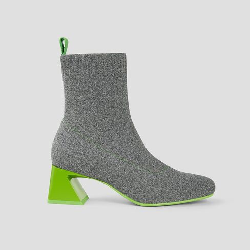 VIVAIA Regina Pro Booties for Women, Comfort Block Heel Ankle Boots, Square Toe Slip-on Water Repellent Anti Slip for Fall/Winter Dress Daily Outfit in Kuwait