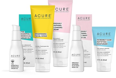 Acure Seriously Soothing Day Cream - Daily Hydrating Facial Cream - Moisturizer for Dry to Sensitive Skin from Argan Oil & Sunflower Amino Acids with Chamomile - Vegan, Unscented - 1.7 Fl Oz in Kuwait