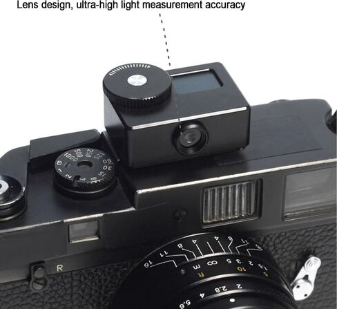 COYEUX Light Meter, Real-time Metering and One-Button Metering, with OLED Screen Design, 30° Reflected Metering, for Vintage Cameras in Kuwait