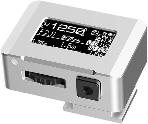 COYEUX Light Meter, Exposure Indicator, 30° Average Metering, Cold Shoe Mount, Adjust ISO, with OLED Screen, Aperture and Shutter Speed Photography, for Vintage Cameras in Kuwait