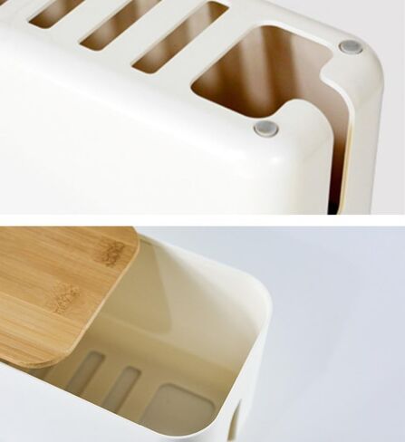 WIFI Router Storage Box Wall Mount Ruter Resfl Cable Management Joxes Wall Beded Dovative Box Wall Hiding Box for WiFi Wifi ، ورفوف الجدران ، واختباء شاحن الطاقة in Saudi Arabia