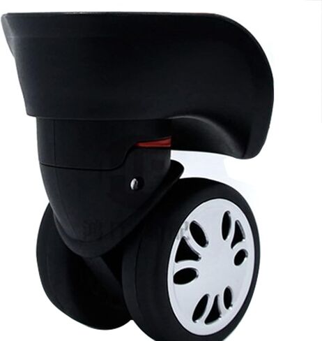 1 Pair A08 Suitcase Luggage Replacement Casters Repair Accessories Mute Roller Wheels for Travel Bag in Saudi Arabia
