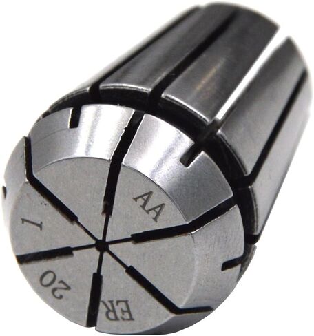 Wokesi 14pcs ، ER20 1mm 2mm 3mm 4mm 5mm 6mm 7mm 8mm 9mm 10mm 11mm 11mm 13mm 13mm 1/8 قطر التثبيت ، مجموعة Chuck Collet Spring for CNC Machine Mill Tool (Collet DIA: 1MM-13MM T.I.R: 8UM ، ER20) in Kuwait
