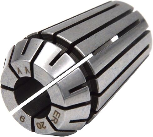 Wokesi 14pcs ، ER20 1mm 2mm 3mm 4mm 5mm 6mm 7mm 8mm 9mm 10mm 11mm 11mm 13mm 13mm 1/8 قطر التثبيت ، مجموعة Chuck Collet Spring for CNC Machine Mill Tool (Collet DIA: 1MM-13MM T.I.R: 8UM ، ER20) in Kuwait