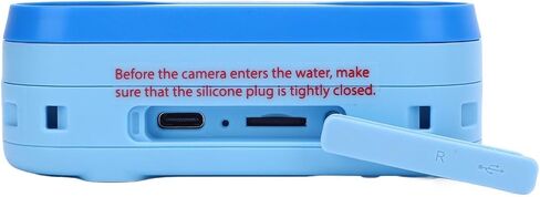 9.8 قدم تحت الماء دليل المطر 2K 26 ميجابكسل العدسة المزدوجة 10x تكبير الكاميرا تحت الماء مع شاشة عالية الدقة لغوص الغطس (أصفر) (الوردة) (الأزرق) in Kuwait
