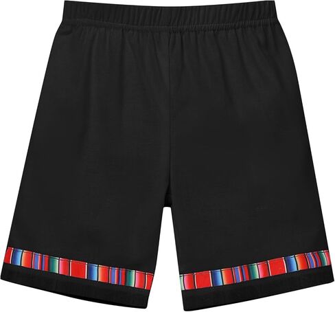 Obeeii Toddler Baby Boys Clothes مجموعة مكسيكية قصيرة الأكمام الزر أسفل القميص + شورتات Cinco de Mayo Fiesta 2 قطع in Saudi Arabia