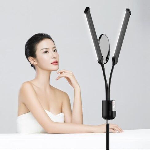 Foldable Live Streaming Light Supplement Light Half Month LED Mobile Phone Live Streaming Bracket in Kuwait