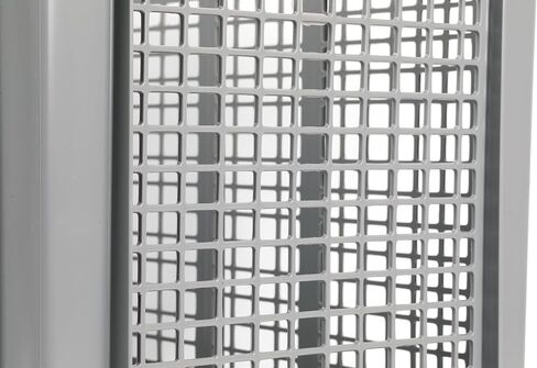 Hudson Exchange 24 × 16 × 8 "(4 عبوات) شبكة مستقيمة الحائط معالجة حاوية التخزين ، الأزرق in Kuwait