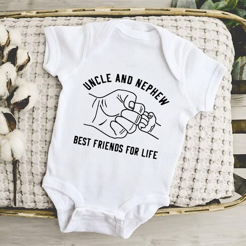 One-piece Funny Saying ONESIES BRAND Baby Bodysuit - Cute White ONESIES BRAND Infant Bodysuit in Saudi Arabia