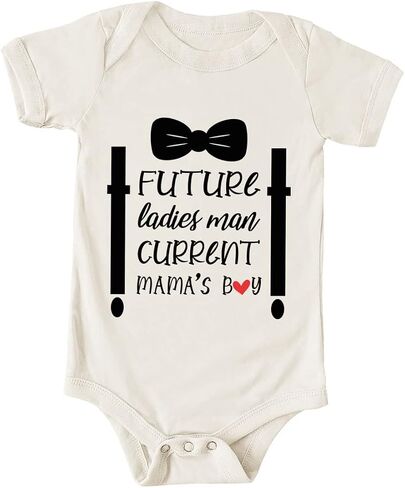 One-piece Funny Saying ONESIES BRAND Baby Bodysuit - Cute White ONESIES BRAND Infant Bodysuit in Saudi Arabia