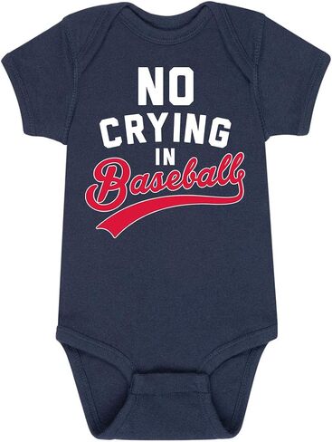 Instant Message - No Crying in Baseball - Infant Baby One Piece in Saudi Arabia