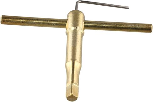 T-handle spanner لطحن أدوات طحن رأس Chuck ، Chuck Handle مقبض على شكل T على شكل حرف T 40Cr لتبريد لآلات النجارة النشطية (12 مم) in Kuwait
