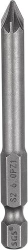 Harfington PZ1 مفك البراغي بت 1/4 "Hex Shank 65mm/2.56" الطول فيليبس المغناطيسي البتات السداسية S2 in Saudi Arabia