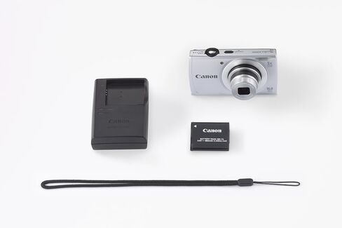 Canon PowerShot A2500 16MP Digital Camera with 5x Optical Image Stabilized Zoom with 2.7-Inch LCD (Silver) (OLD MODEL) in Saudi Arabia