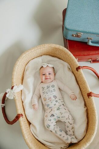 Copper Pearl Footed Baby Pants: Ultra-Soft, Adorable Baby Footies and Newborn Pants – Cozy, Stylish Baby Boy Pants, Baby Girl Pants, and Gender Neutral Baby Clothes, Witchery - 3-6m in Saudi Arabia