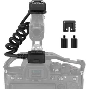 Godox Off-Camera Audio Extension Cord for Sony Cameras A7R IV A7II A7III A7RII A7RIII A7SII A7 A7R A7S A6600 A6100 A6500 A6400 A6300 Camera with Multi Interface MI Shoe