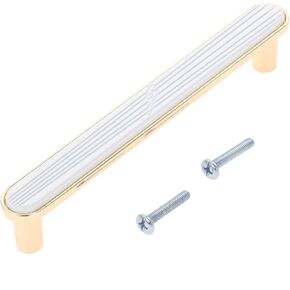 1PC Cabinet Pulls Wardrobe Handles Cupboard Knobs Yellow Bronze Drawer Zinc Alloy Concealed Knob Furniture Hardware Door Knocker - (Color: C)