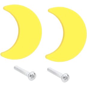 Cute Boys and Girls Cabinet Knobs Anti-Bumping Cartoon Handles in Star Shape Soft Rubber Pull Handles for Decorative Wardrobe Drawer Door