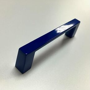Square handle modern minimalist American style cabinet closet door handle black silver gray red yellow color drawer handle - (Color: Light purple)