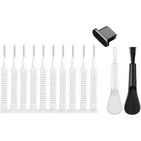 Phone Charging Port Set Anticlogging Brushes Suitable for Speakers Receiver Tablet Camera