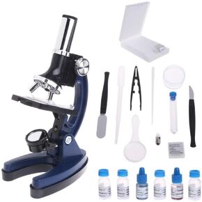 Compound Microscope, 40X-1200X Magnification, LED Illumination, Mechanical Stage, Camera & Software for Windows XP/Vista/7/8/10