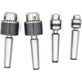 1SET MORSE CONE MT1 MT2 MT3 MT4 B10 B12 B16 B18 LIGHT DURIGHT KEY KEY CHUCK 0.6-6MM 1.5-13MM 1-10MM TAPER ARBOR CNC Machine (MTA1-B18 (3-16MM))