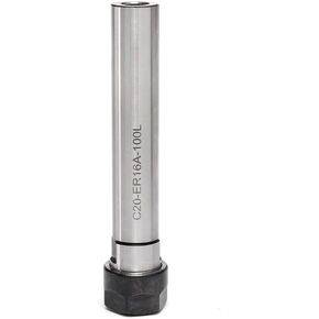 1pcs Straight Shank عملية عميقة C20 ER16A 100L ROD ROD BAR 20MM TOOLHOLED COLLET Chuck لآلات مخرطة آلة CNC