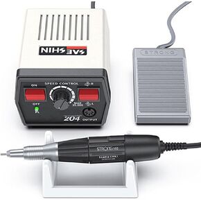 35K RPM Micromotor Polisher with Micro Motor Handle, Micromotor for Jewelry,Ceramics,Silicone,Glasswork,Woodcarving