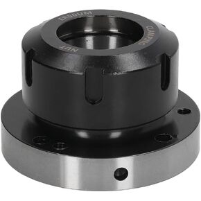 ER50 Collet Chuck 100mm | 7 - Hole Carbon Steel for CNC Milling/Lathe Machine | Enhanced Performance 0.005 | Oxidation Protection