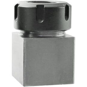 1pc Square ER25 ER32 ER40 Chuck Block Hard Steel Hex Er Spring Chuck Seat for CNC Later Engraving Cutting Machine حامل الحفر تشاك (Liufang ، ER40)