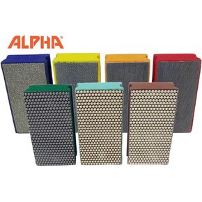 منصات تلميع اليدين الماسي بواسطة alpha - 7 قطع مجموعة