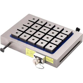 Durable Permanent Magnetic Chuck For CNC Lathe & Milling Machines | Oil/Waterproof Design | Maintenance Industrial Workholding Tool | Fast Demagnetization(400 * 300 mm)