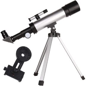 Ultra Hd, Telescope Astronomical Telescope for Adults,Astronomy Beginners, 360x50MM Monocular Aperture Astronomy Refractor with Finder, Portable Travel Double The Comfort