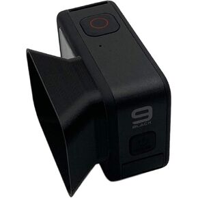 Lens Hood for GoPro Hero 12/11/10/9 Black - Hard Plastic Anti-glare Sunshade Sun Shade Lens Hood