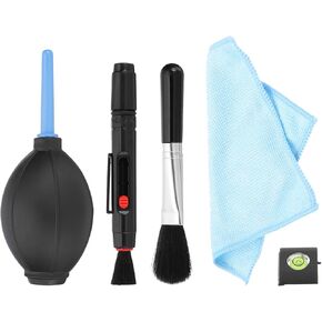 PATIKIL Camera Cleaning Kits, Lens Cleaner Kit with Lens Brush Pen, Microfiber Cleaning Cloth Cleaning Tool Accessories for Camera, SLR, Telescope, Magnifying Glass, Phone,1 Set